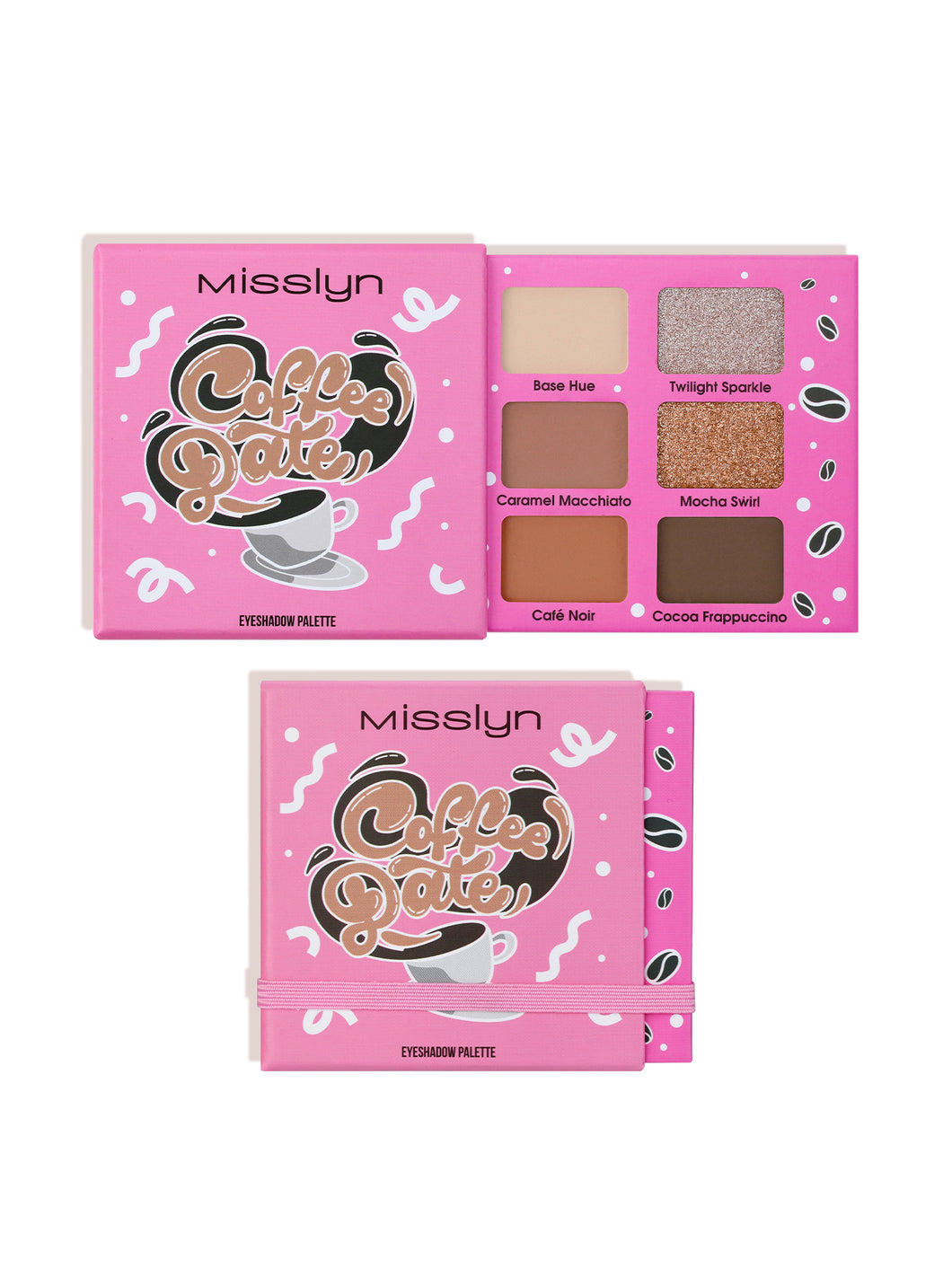 Misslyn Coffee Date Eyeshadow Palette 2