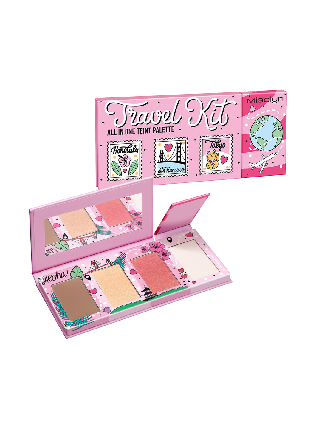 Misslyn Travel Kit All In One Teint Palette 1F