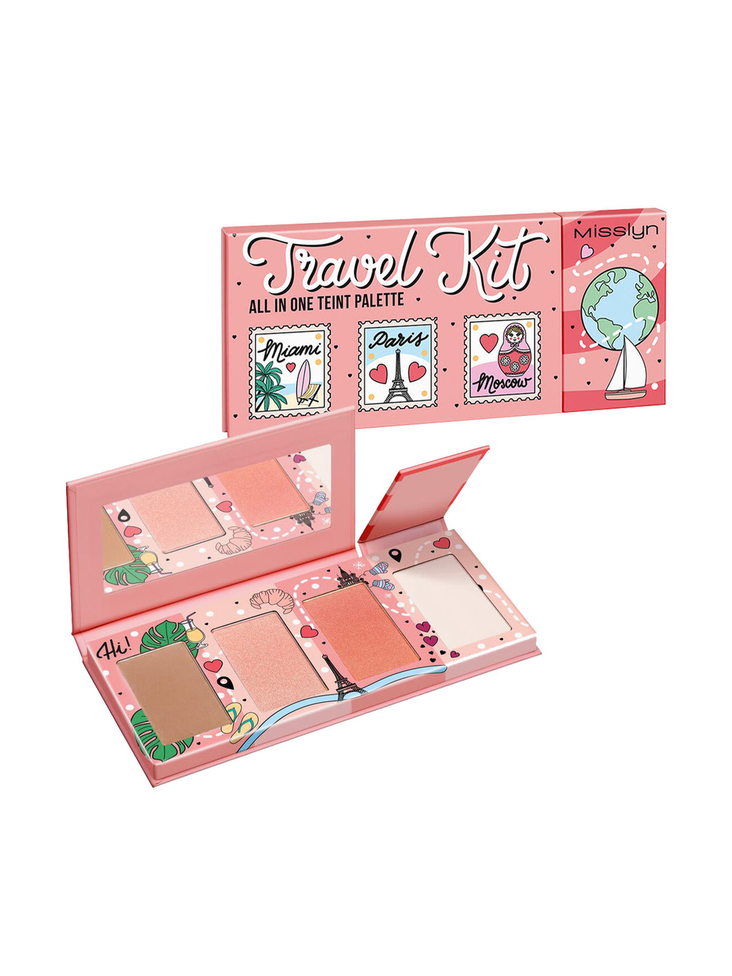 Misslyn Travel Kit All In One Teint Palette 2F