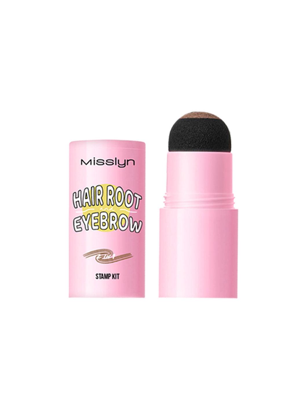 Misslyn Hair root and eyebrow 2 in1 stamp kit 02