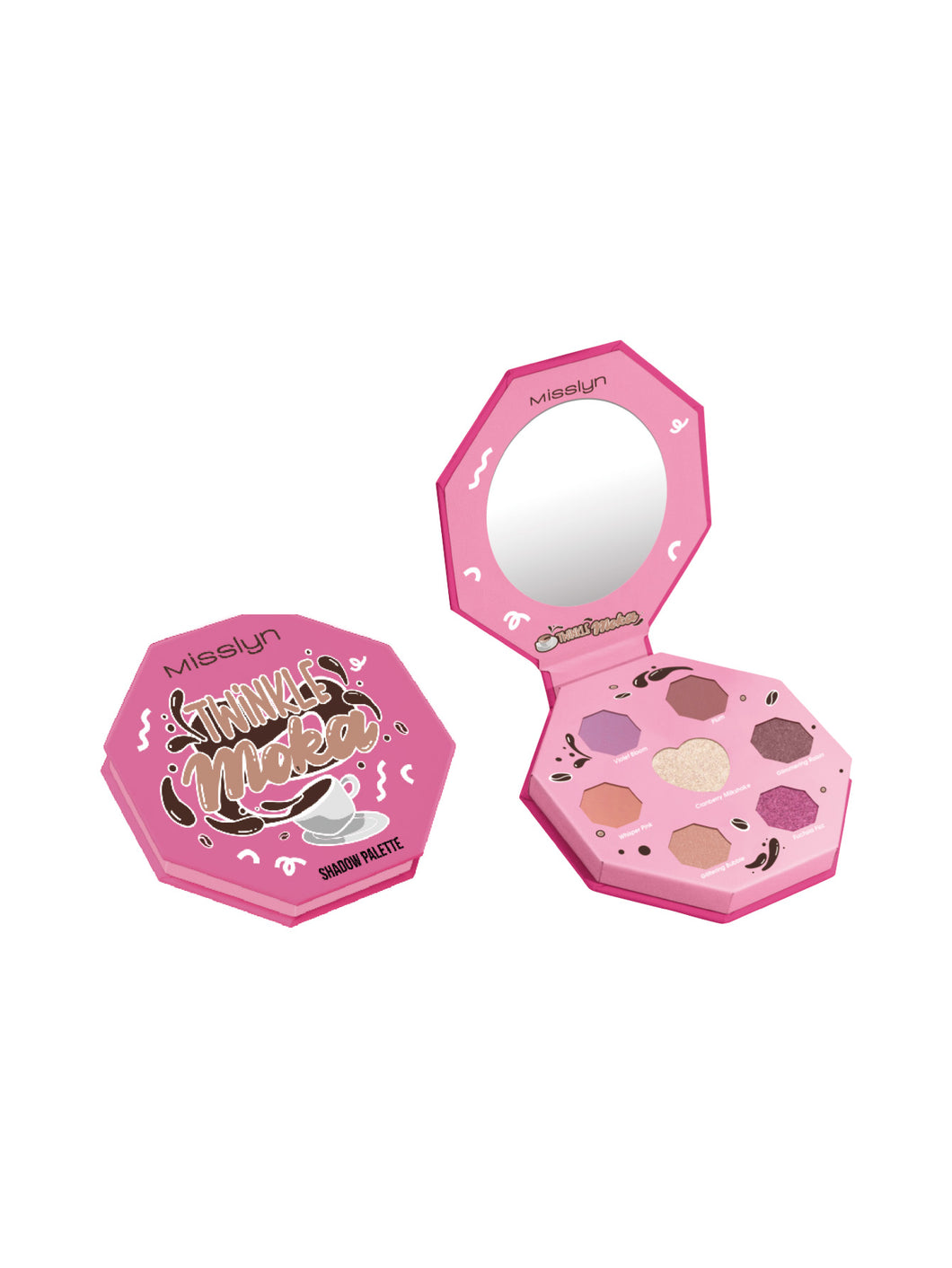 Misslyn Twinkle Moka Eyeshadow Palette 2