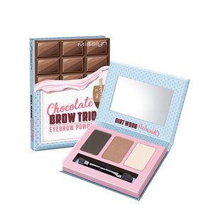 Misslyn Chocolate Brow Trio Eyebrow Powder 7