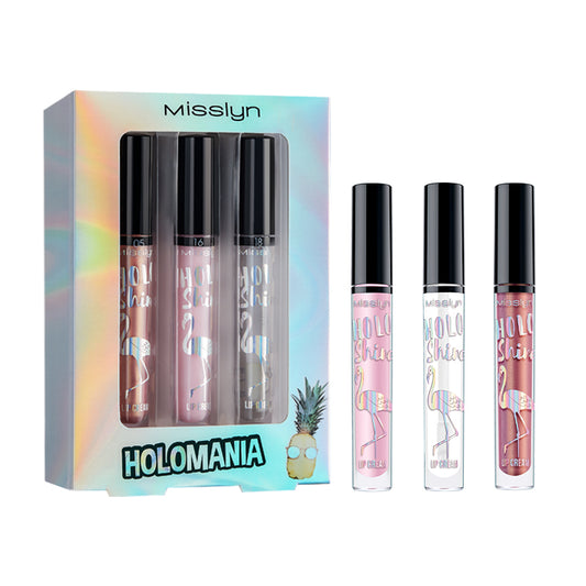 3 Pcs Holo Shine Makeup Set