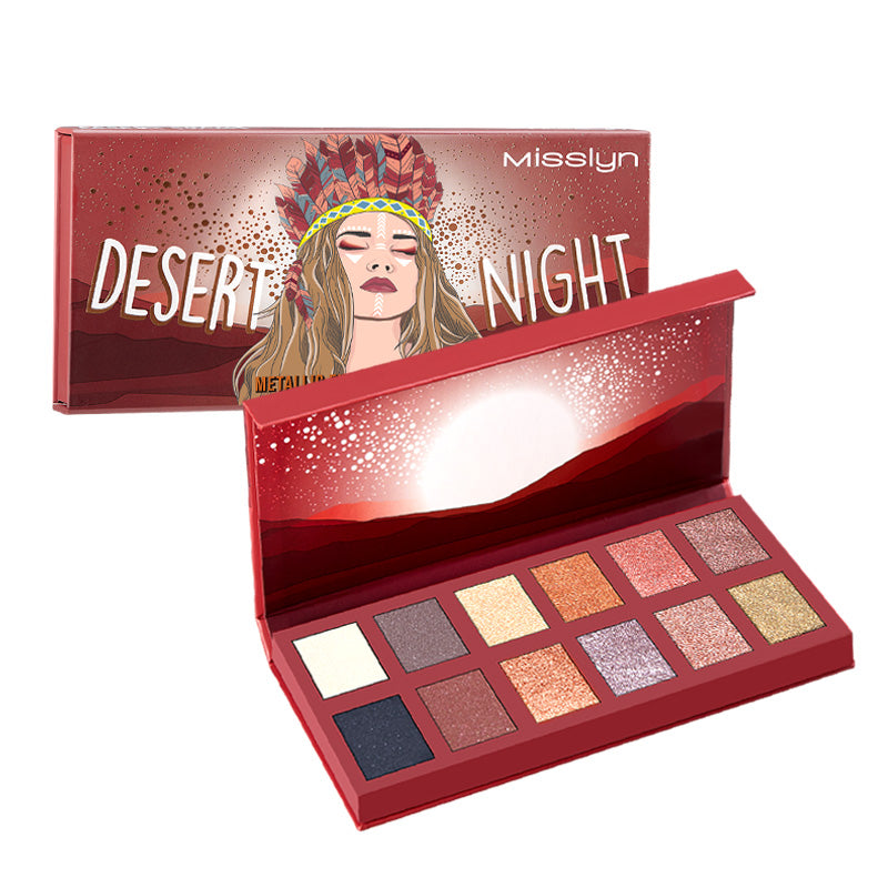 Desert Night Metallic Eyeshadow Palette