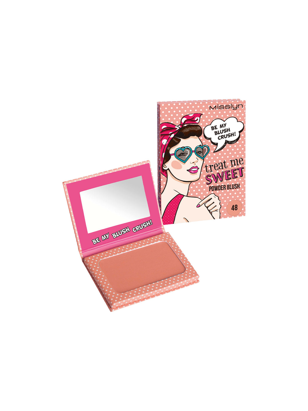 Misslyn Treat Me Sweet Powder Blush 48
