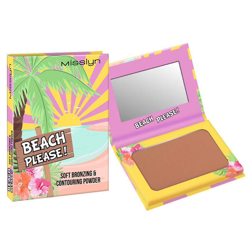 Beach Please! Soft Bronzing And Ccontouring Powder