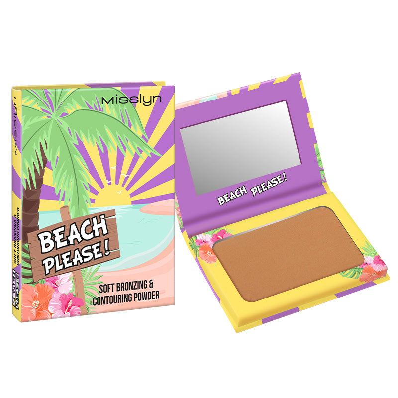 Beach Please! Soft Bronzing And Ccontouring Powder