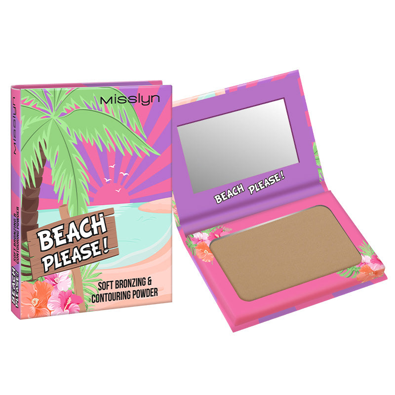 Beach Please! Soft Bronzing And Ccontouring Powder
