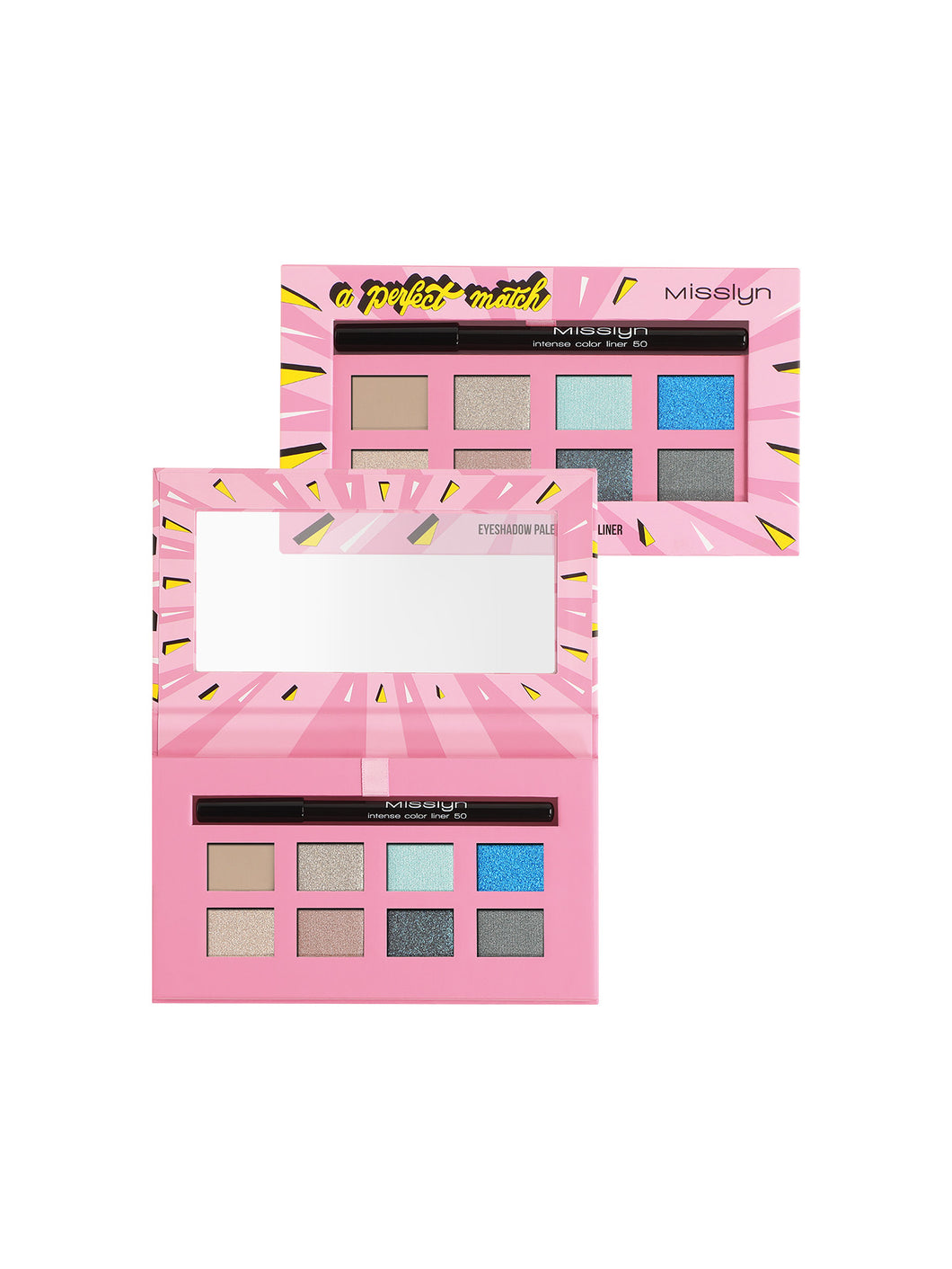 Misslyn Perfect Match Eyeshadow Palette 1